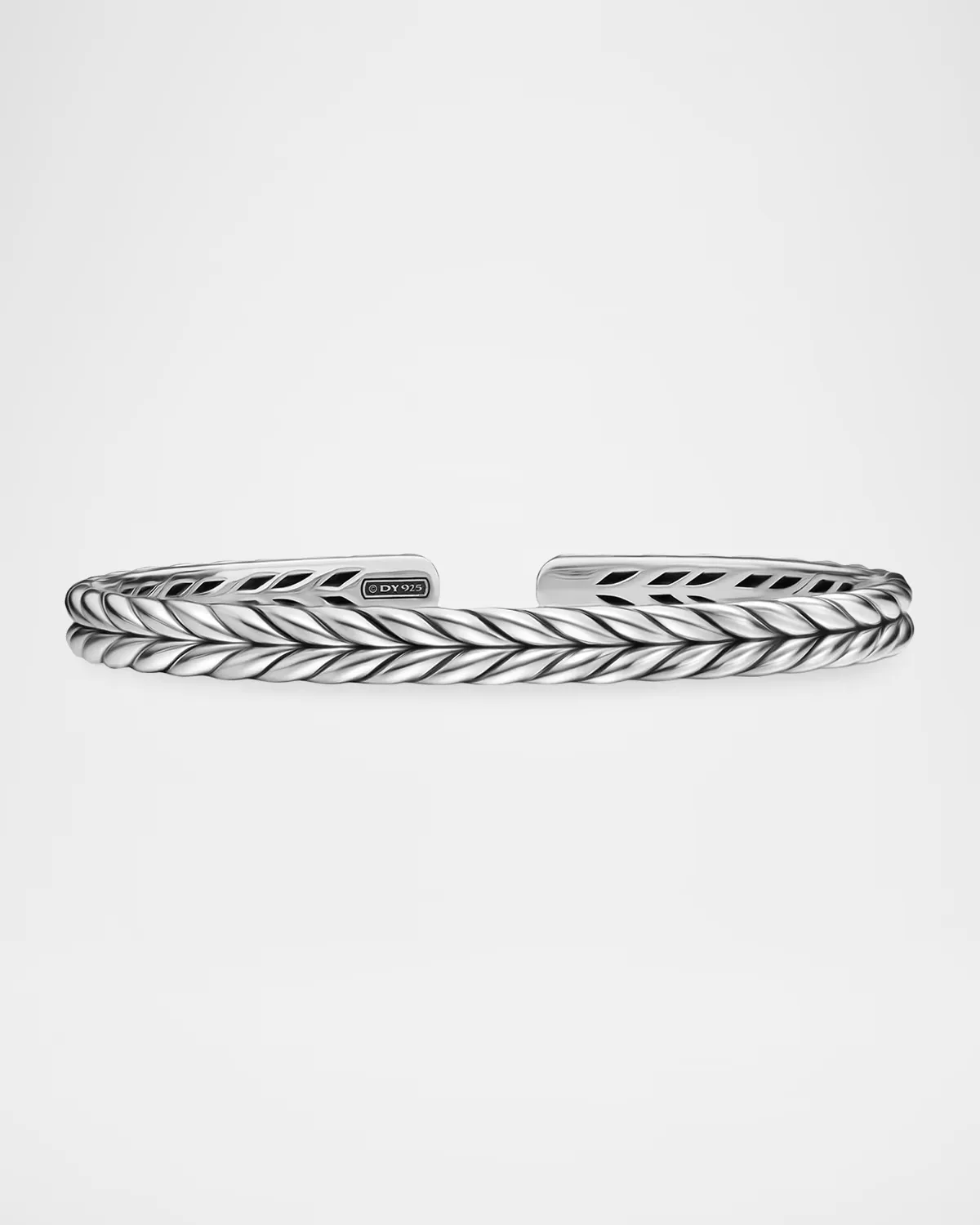 Chevron Flex Bracelet in Sterling Silver, 6.4mm by David Yurman