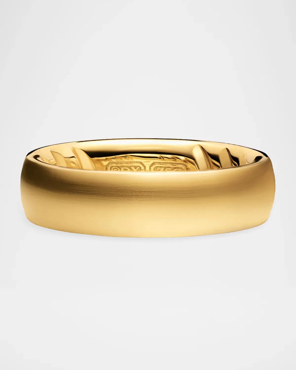 Streamline Band Ring in 18K Yellow Gold, 6.2mm by David Yurman
