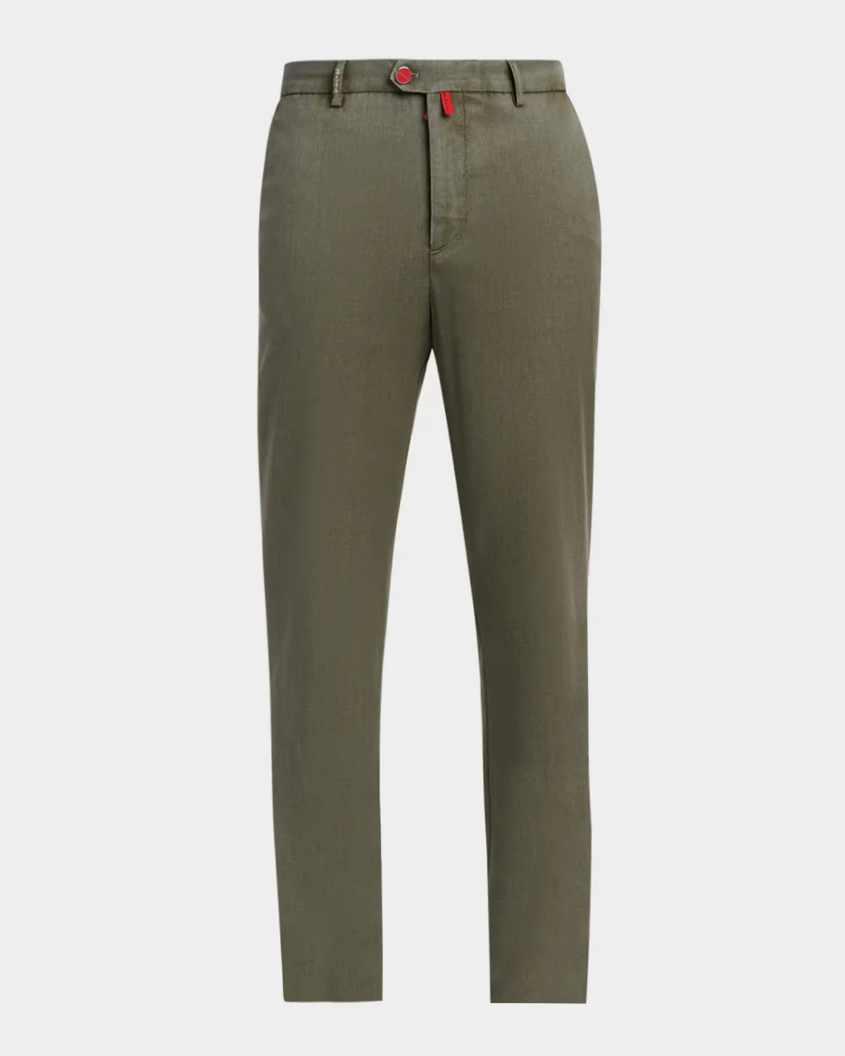 Wool Tapered-Leg Trousers by Kiton