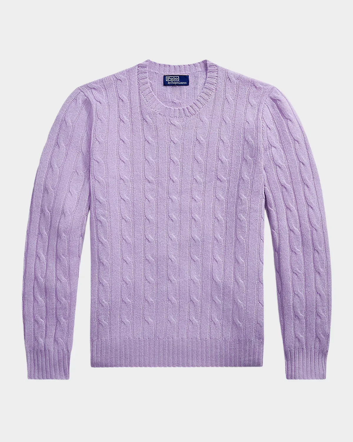 Iconic Cable-Knit Cashmere Sweater by Polo Ralph Lauren