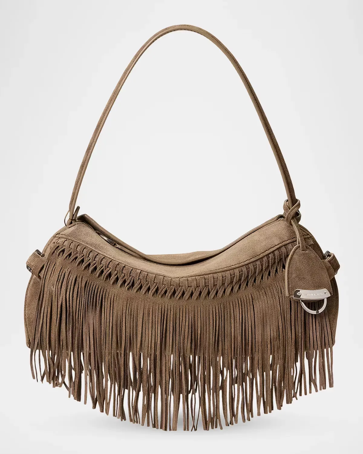 The Ralph Calf-Suede Small Shoulder Bag by Ralph Lauren