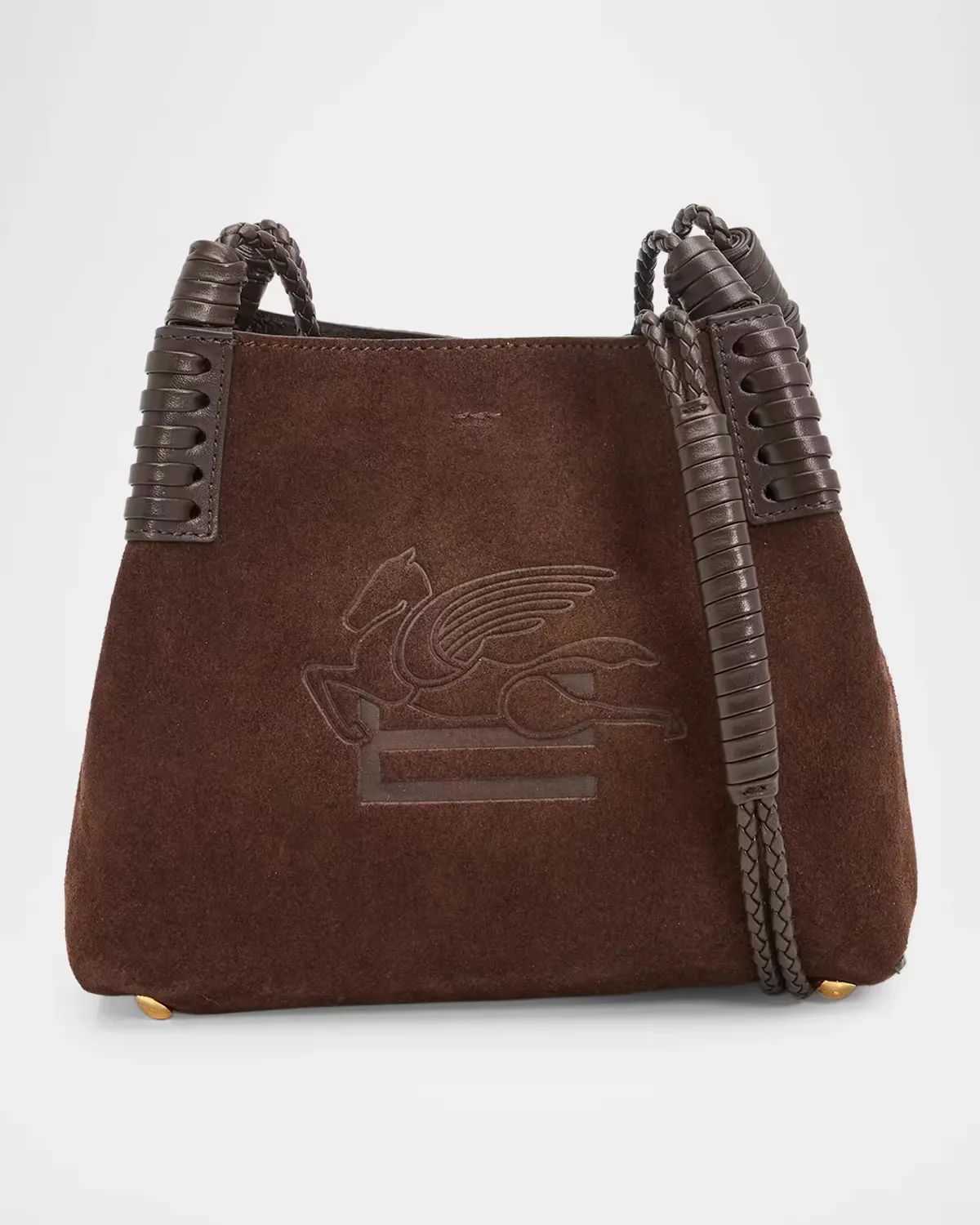 Libra XS Suede Shopping Tote Bag by ETRO