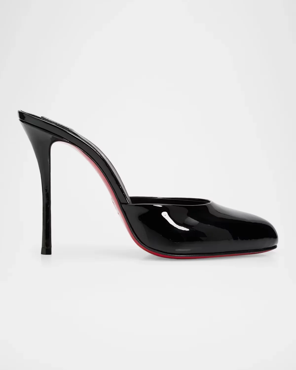 100 mm Dolly Patent Leather Mules