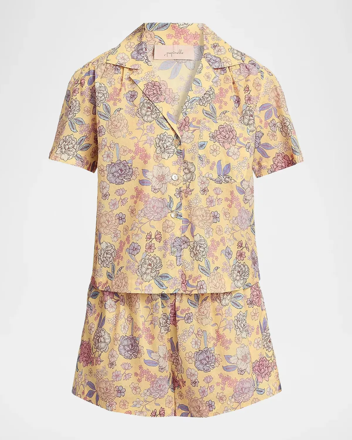 Karolina Floral Short Pajamas by Papinelle