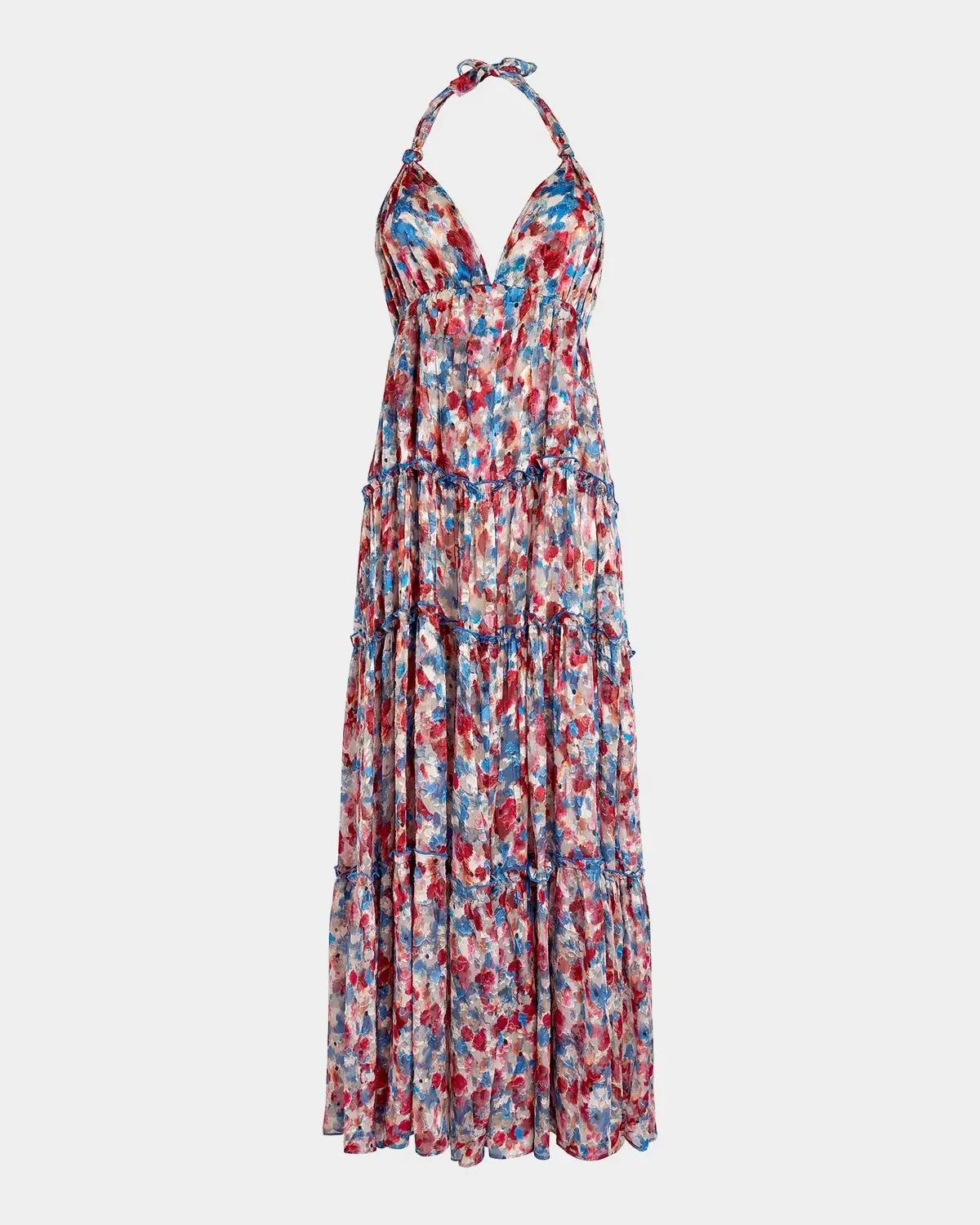 Floral Halter Maxi Dress by Vilebrequin