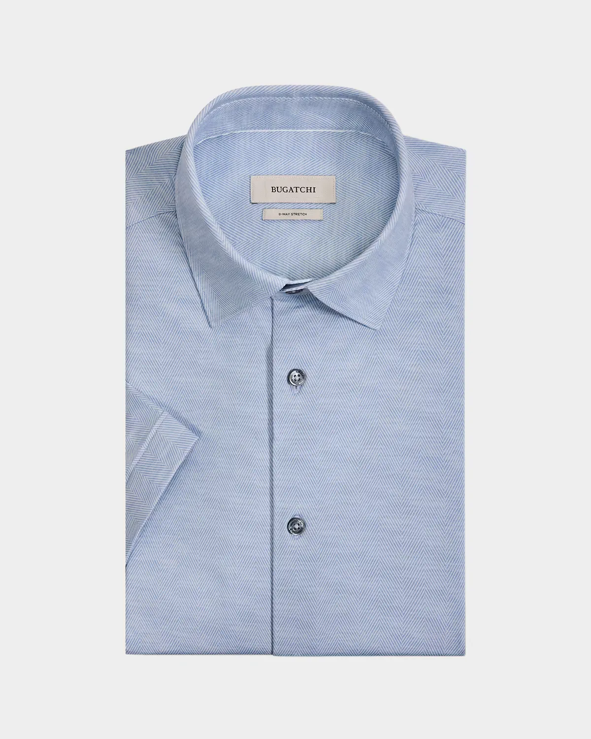 OoohCotton Miles Short-Sleeve Shirt by BUGATCHI