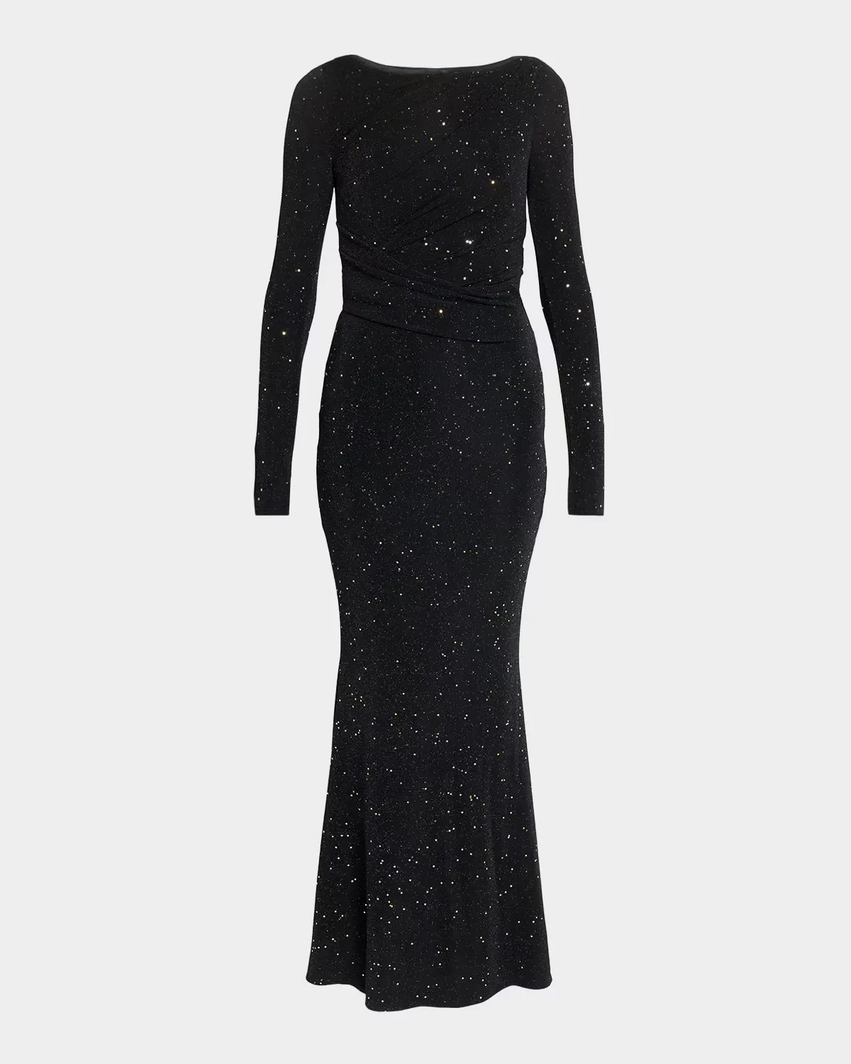 Spectrum Jersey Long-Sleeve Mermaid Gown by Talbot Runhof