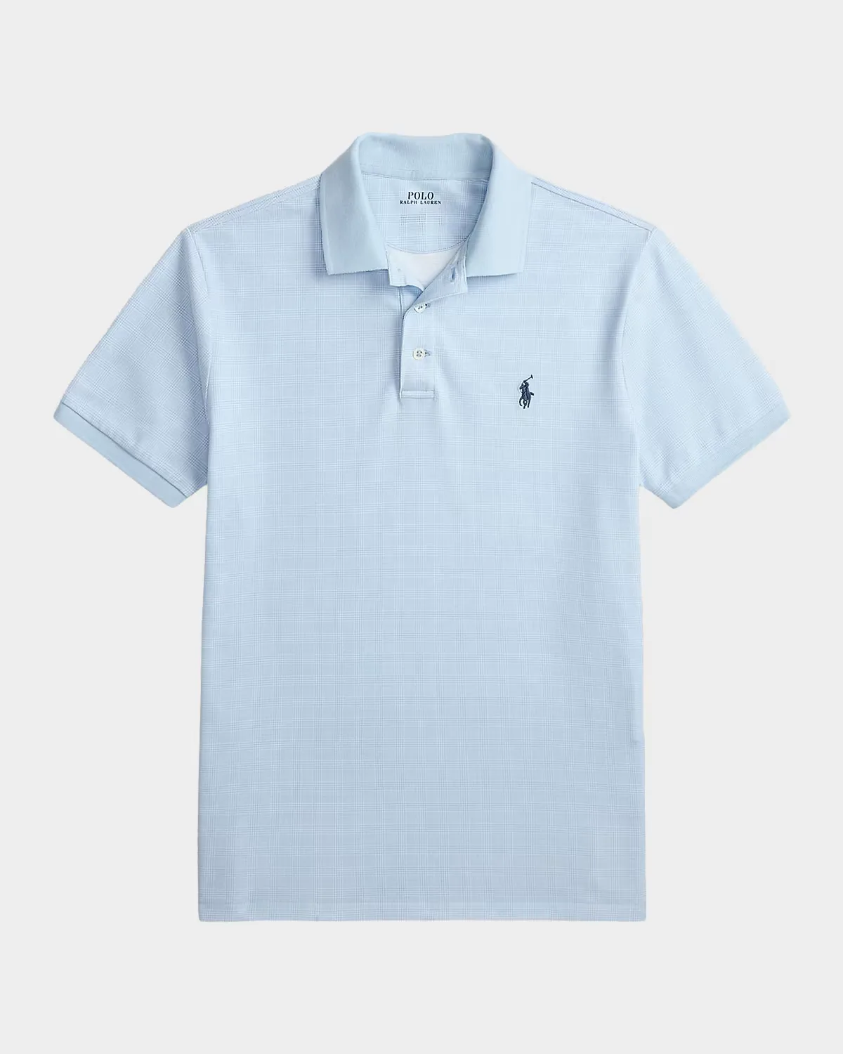 Custom-Slim-Fit Stretch Mesh Polo Shirt by Polo Ralph Lauren