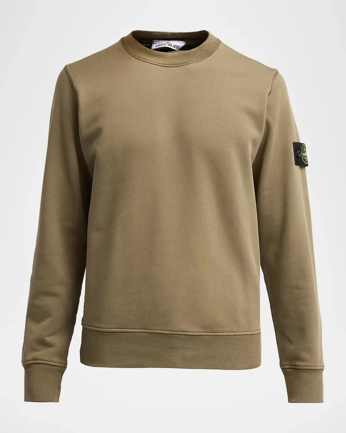 Felpa Cotton Crewneck Sweatshirt by Stone Island