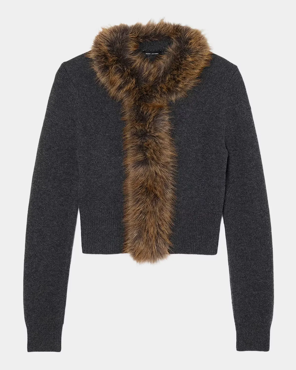Faux Fur Lined Cardigan by Marc Jacobs