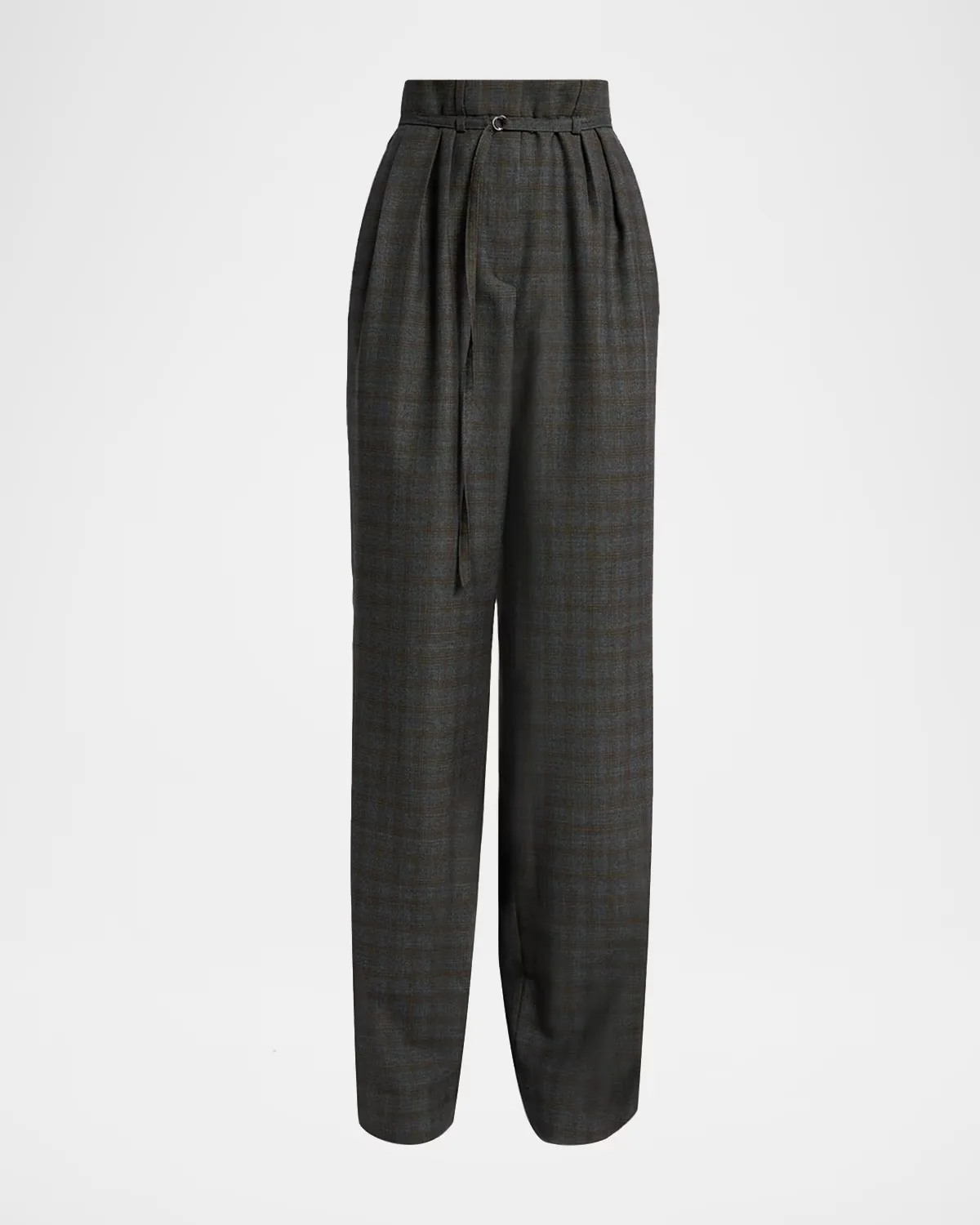 Peacha 426 Plaid Wool Pants by Dries Van Noten