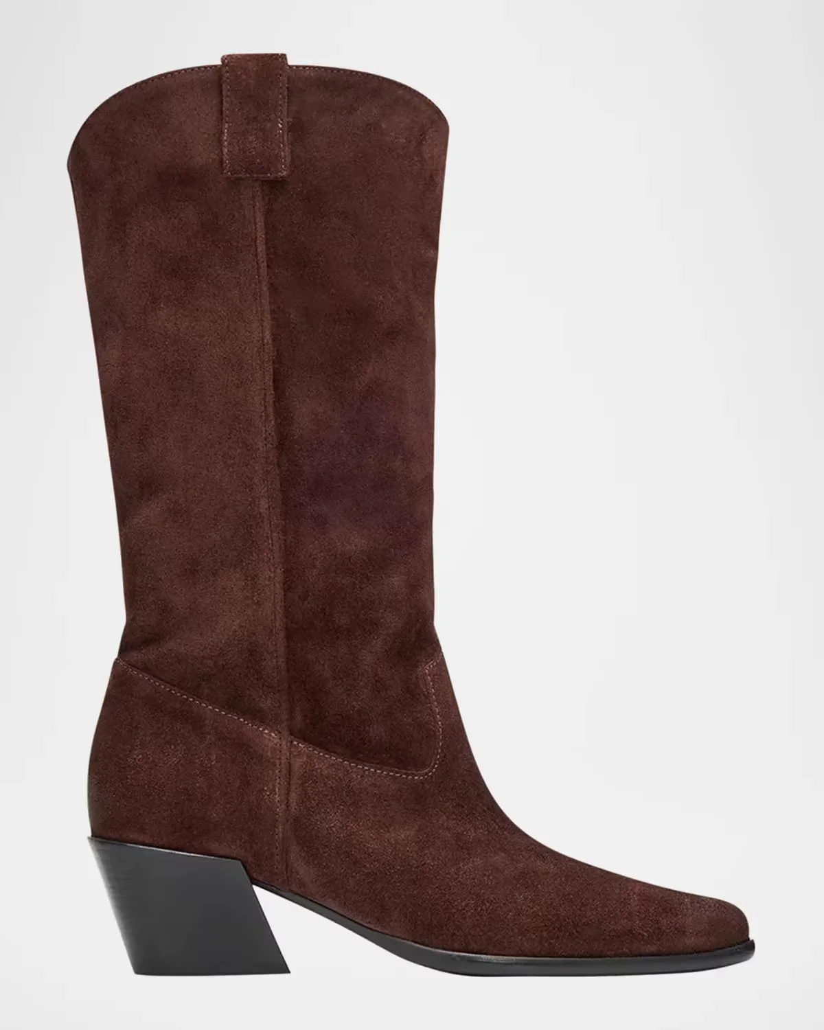 55mm Monty Suede Cowboy Boots