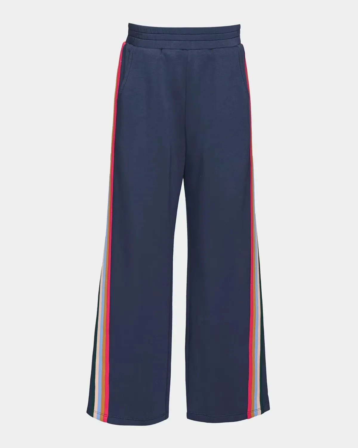 Wide-Leg Scuba Pants by Hannah Banana