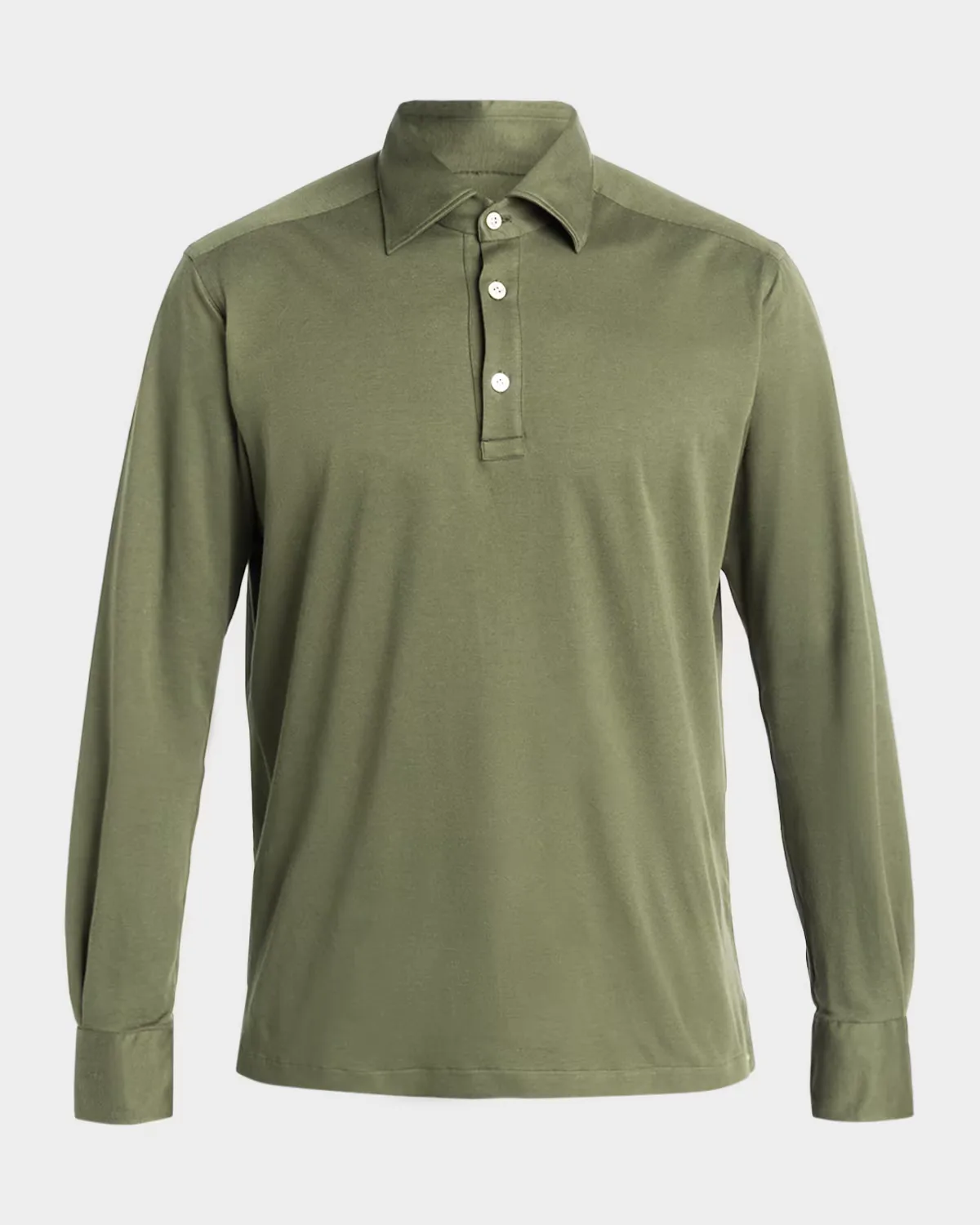 Cotton Polo Shirt by Kiton