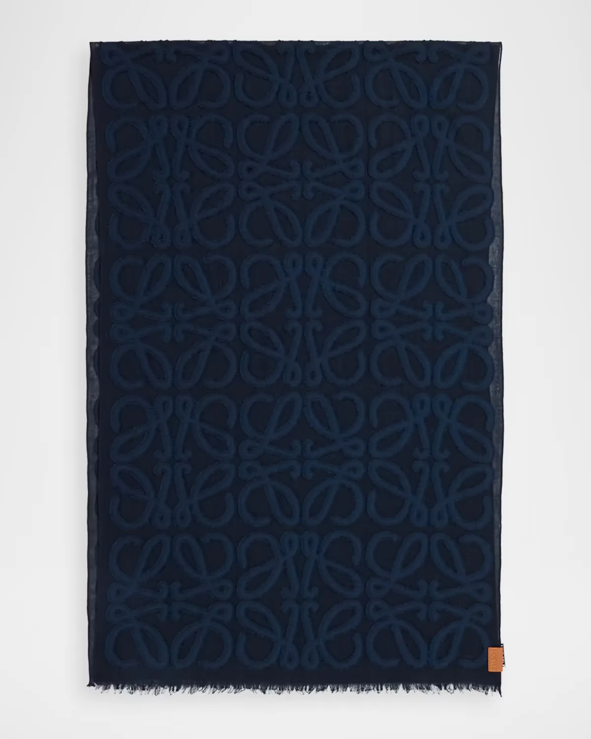 Anagram Wool, Silk and Cotton Scarf by LOEWE