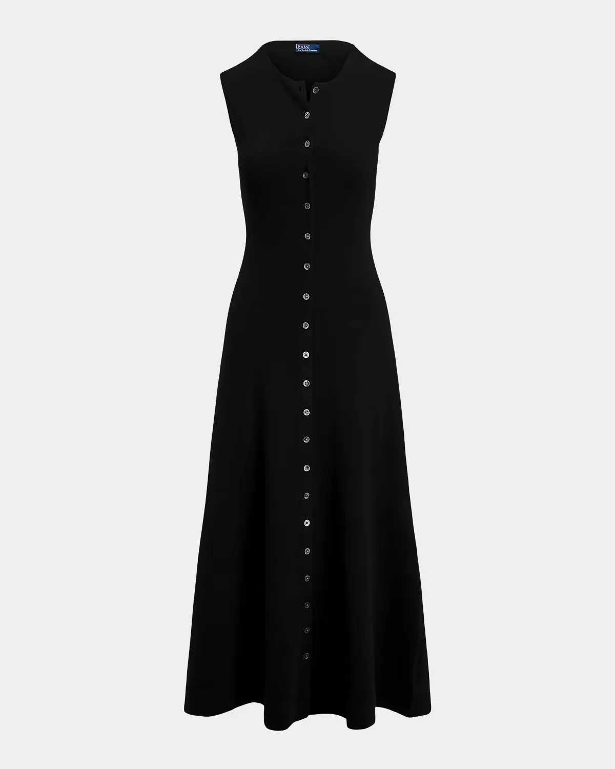 Wool-Blend Buttoned Midi Dress by Polo Ralph Lauren