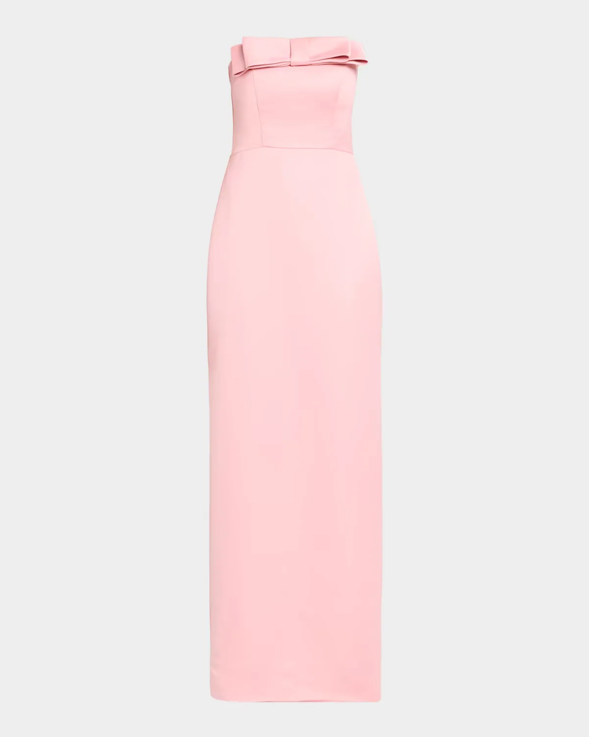 Elyna Strapless Duchess Satin Column Gown by As It May