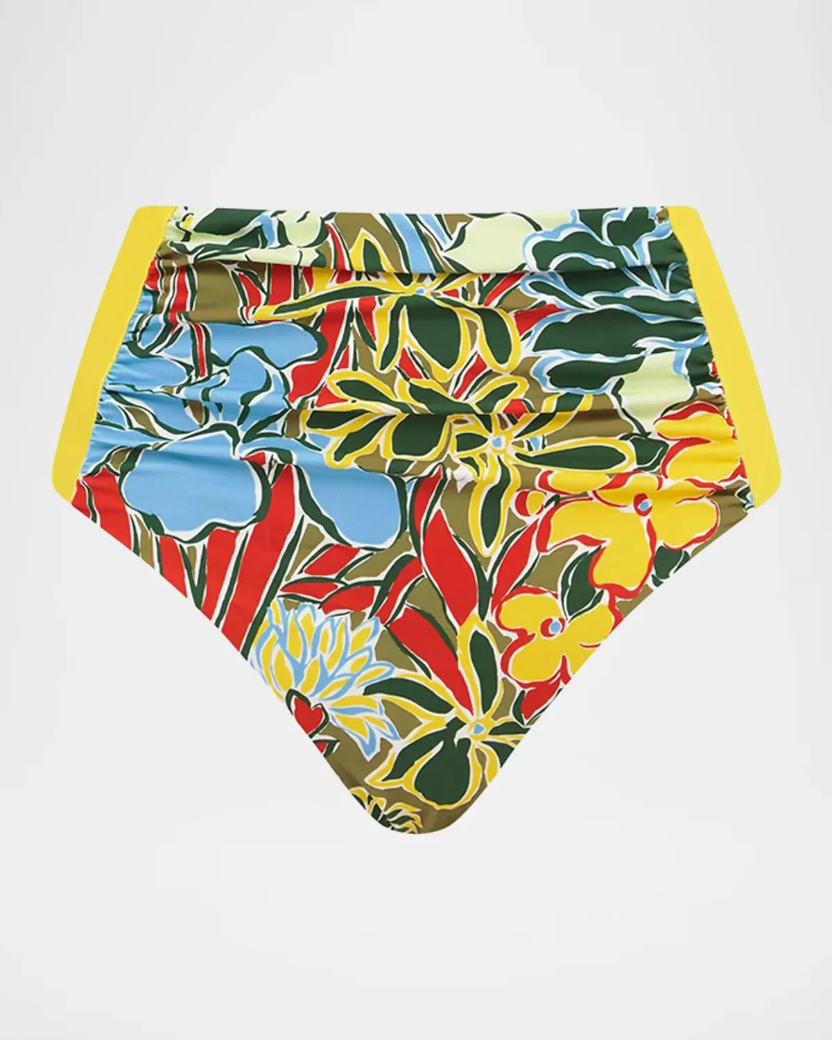 Solstice Floral High-Rise Bikini Bottom by ALMAIS
