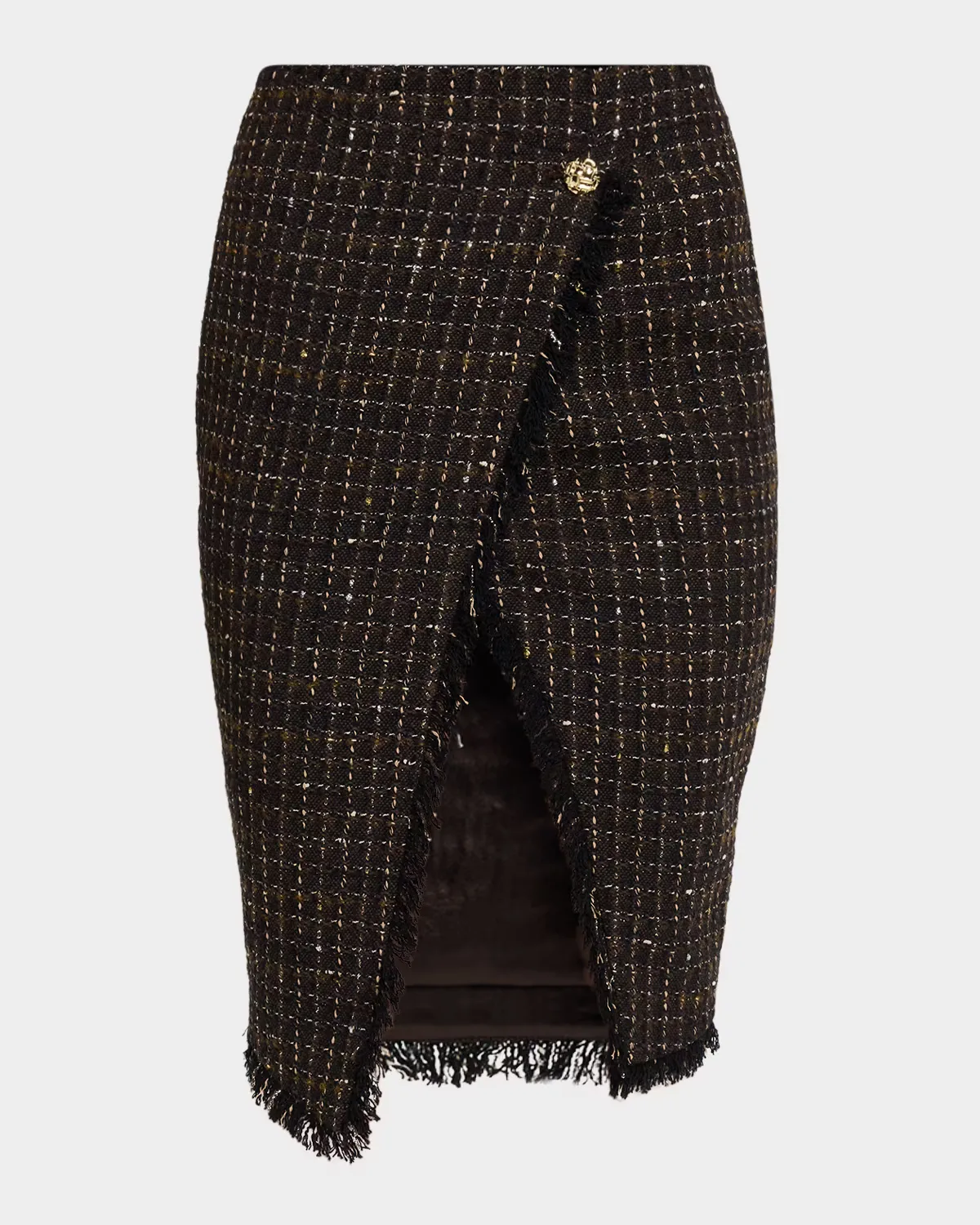 Nova Tweed Wrap Skirt by Generation Love