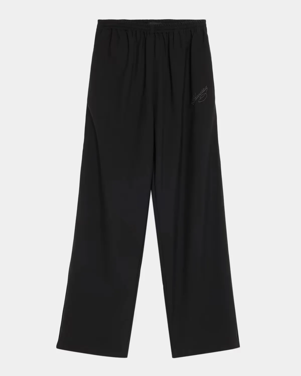 Ruff Rider Solid Cotton Track Pants by Willy Chavarria