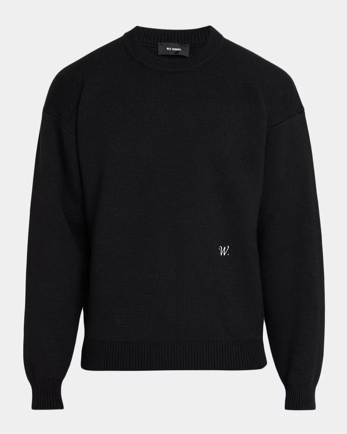 Wool Drop-Shoulder Sweater by Willy Chavarria