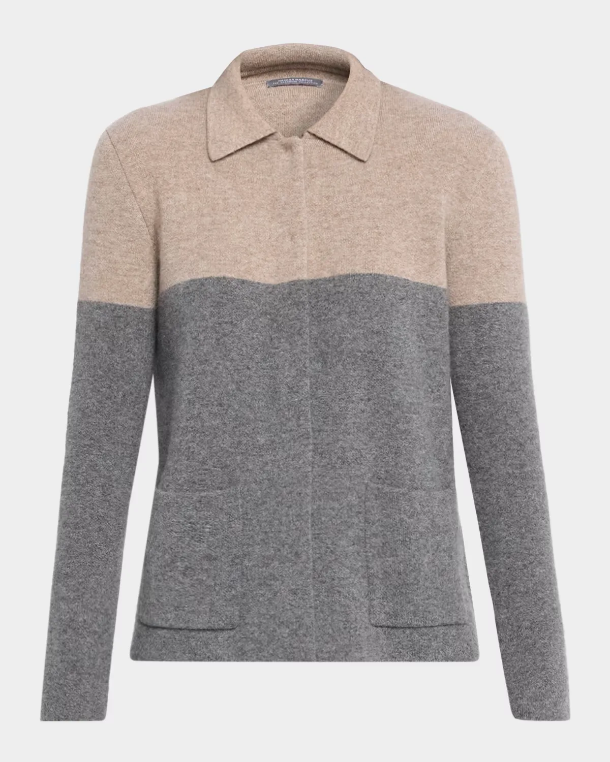 Cashmere Colorblock Sweater by Neiman Marcus