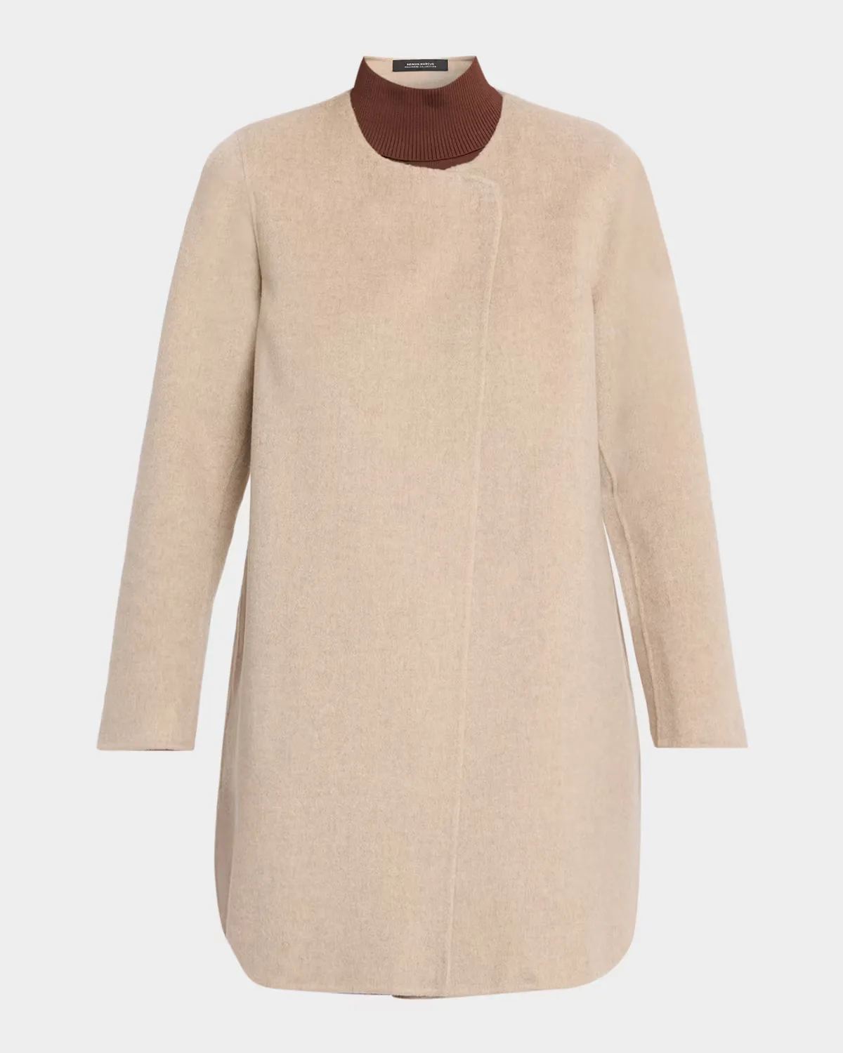 Double-Faced Cashmere Coat by Neiman Marcus