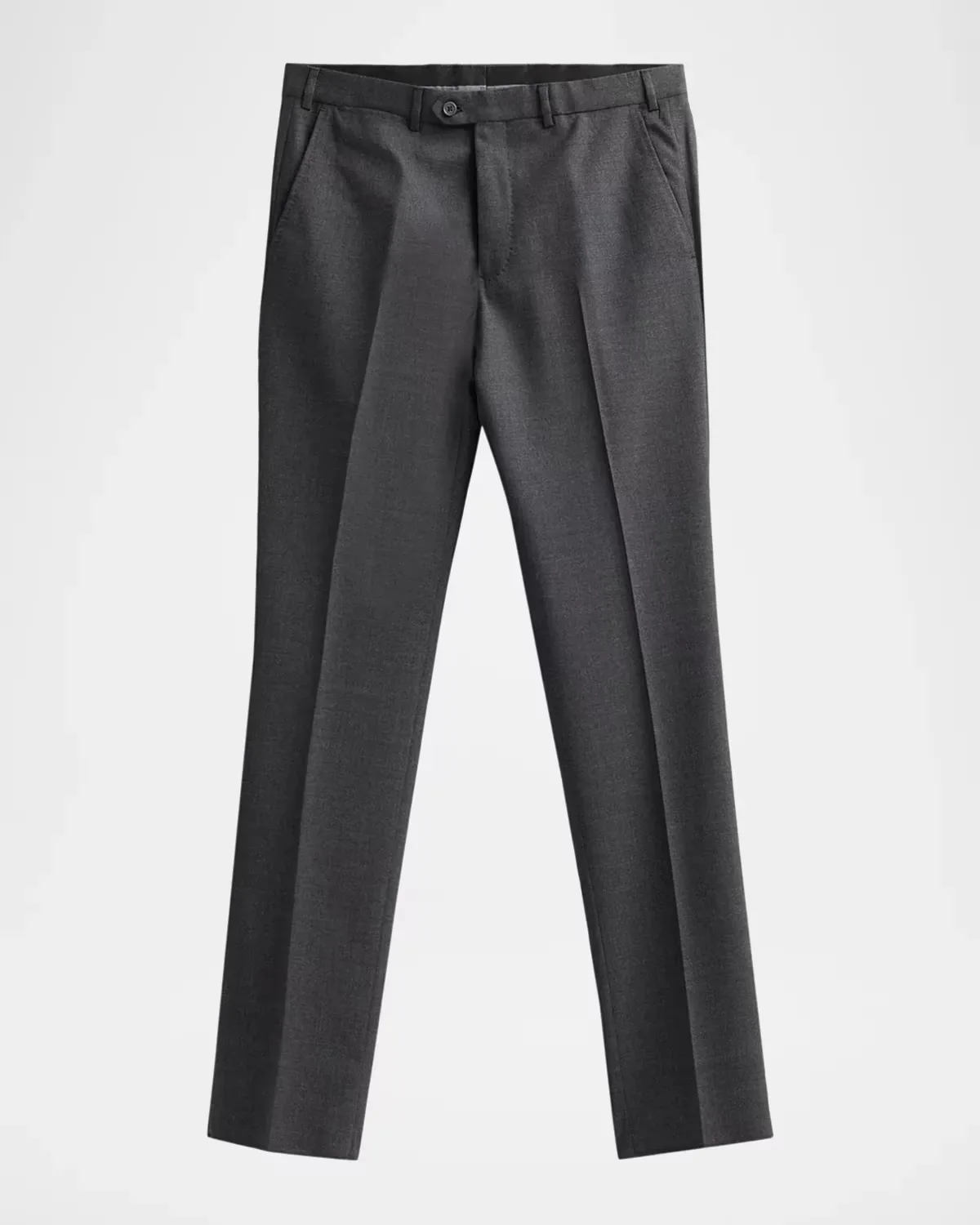 Textured Wool Trousers by Armani