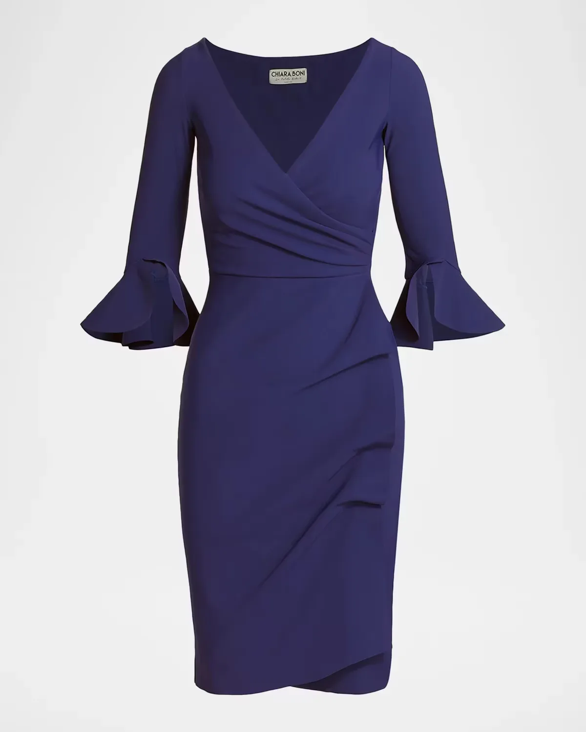 Trina Ruffle Sheath Dress by Chiara Boni La Petite Robe