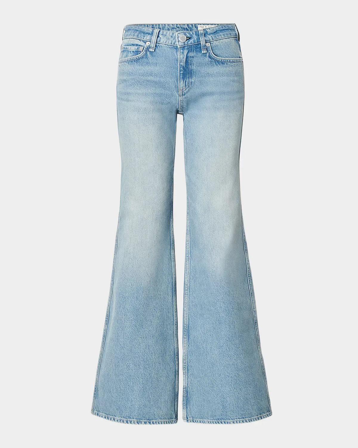Josie Mid-Rise Relaxed Flared Jeans