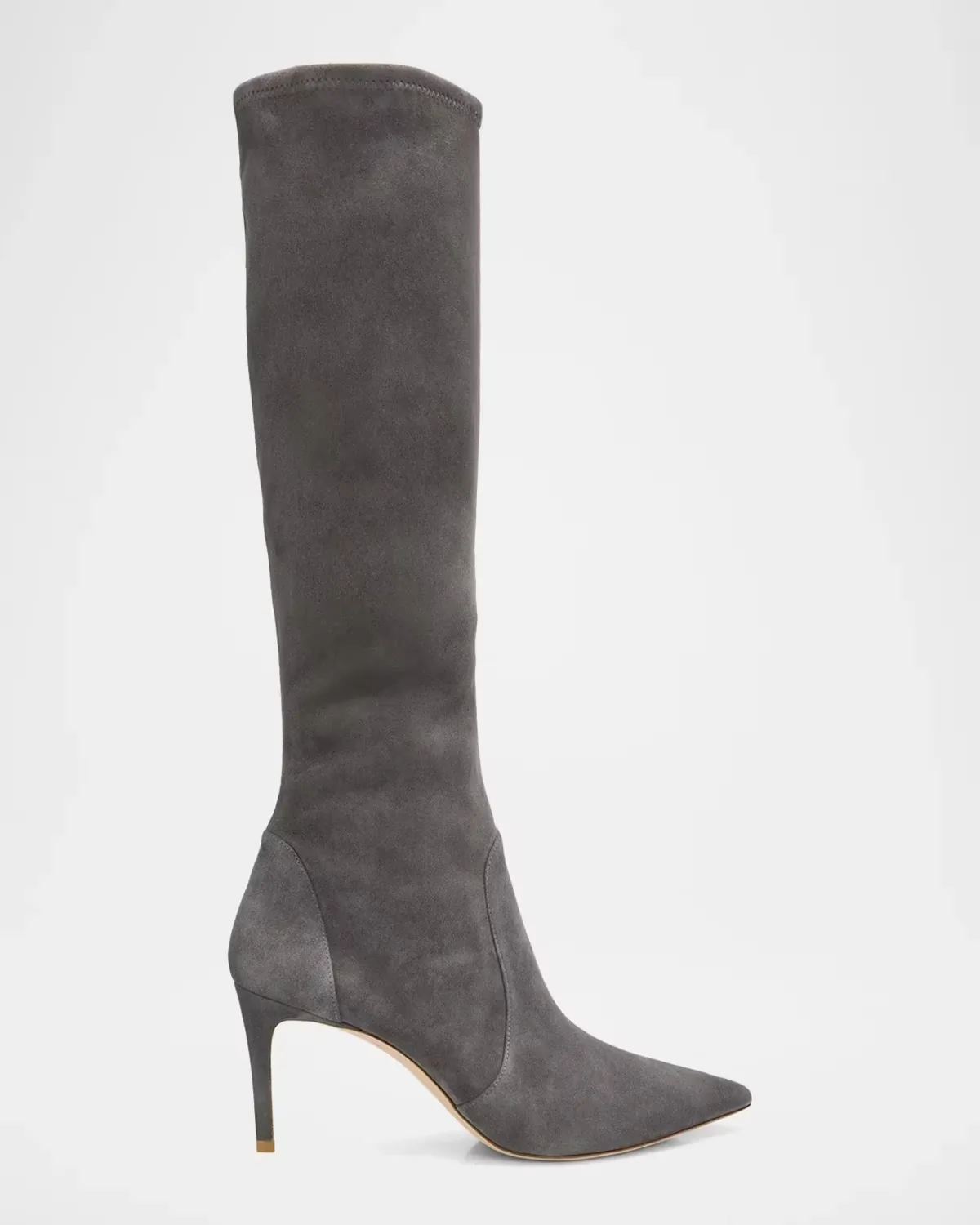 75mm Stuart Power Suede Knee-High Boots
