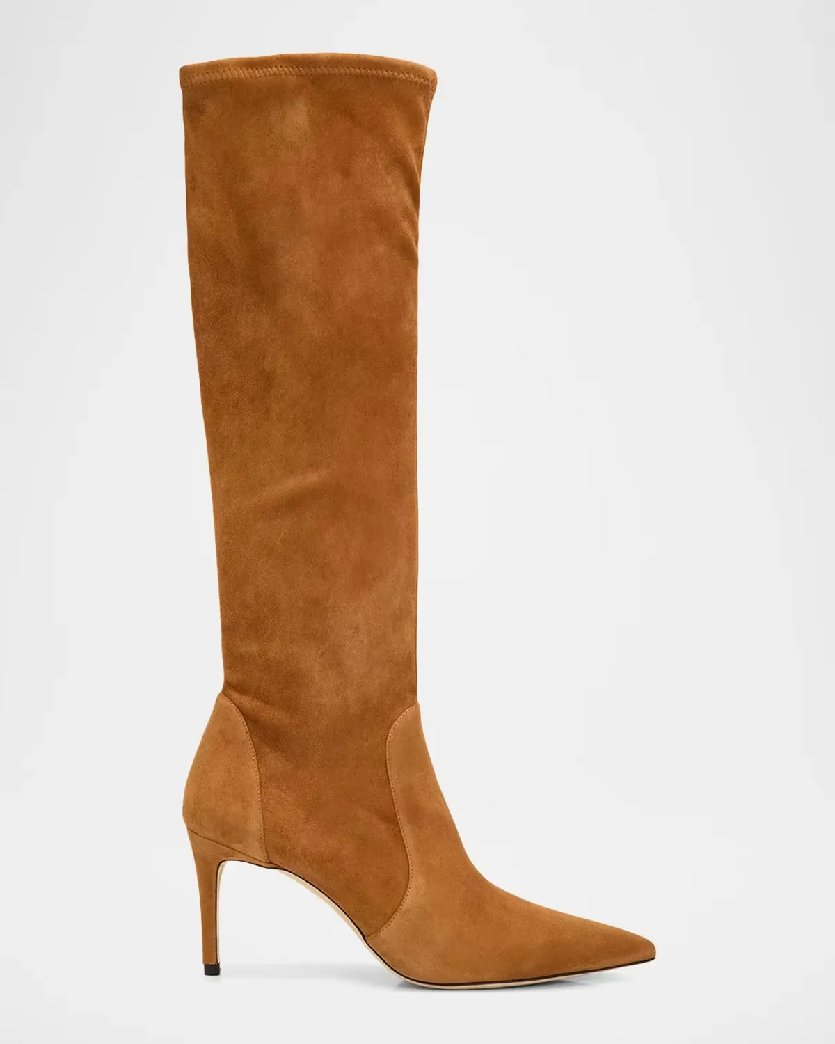 75mm Stuart Power Suede Knee-High Boots