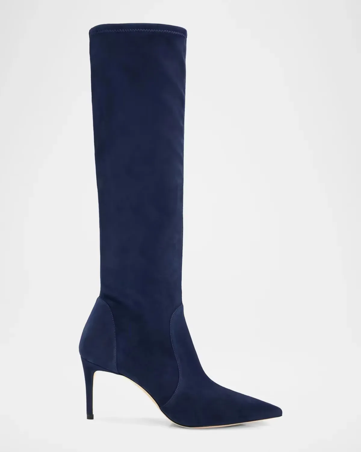75mm Stuart Power Suede Knee-High Boots