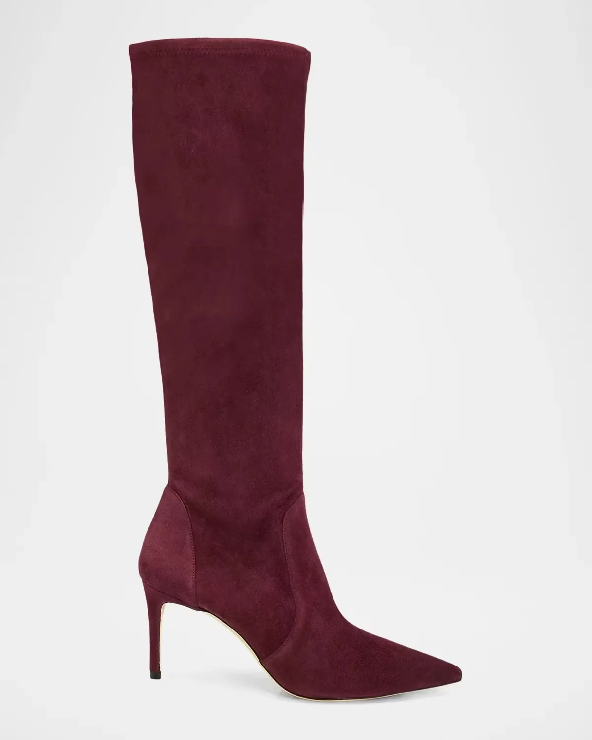 75mm Stuart Power Suede Knee-High Boots