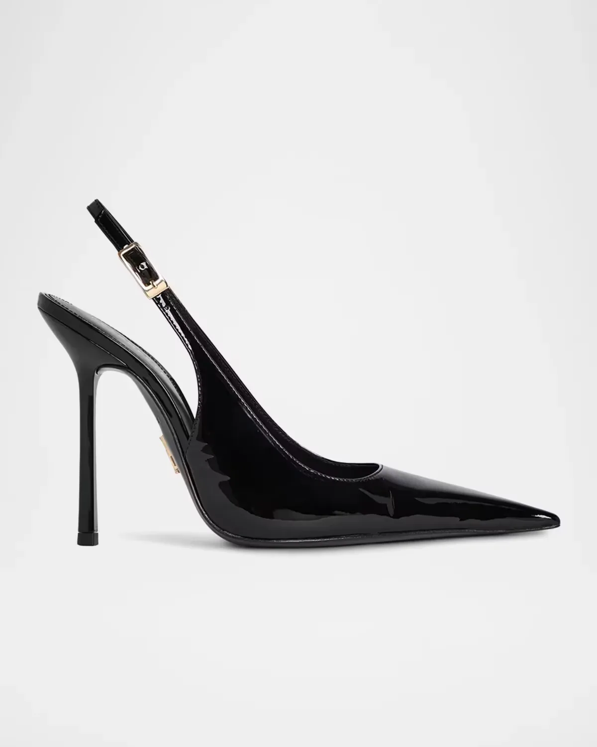 Carrie 110MM Patent Leather Slingback Pumps by Retrofête