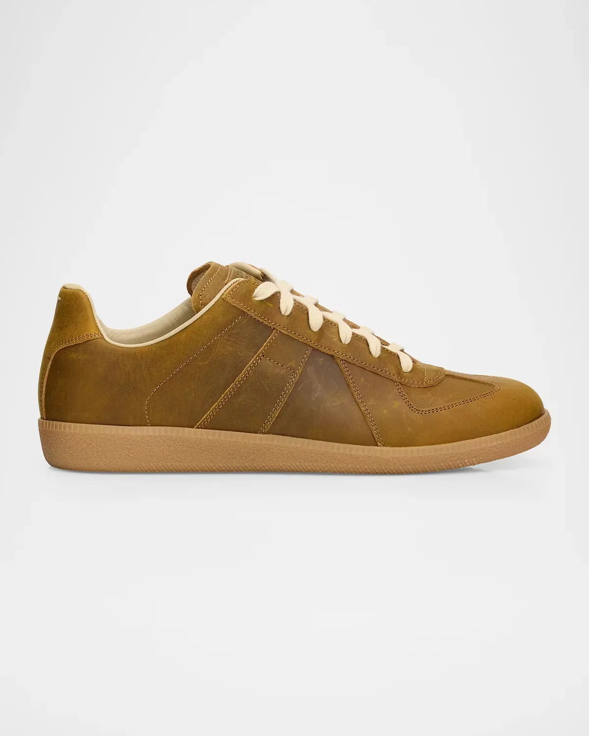 Replica Suede Low-Top Sneakers by Maison Margiela