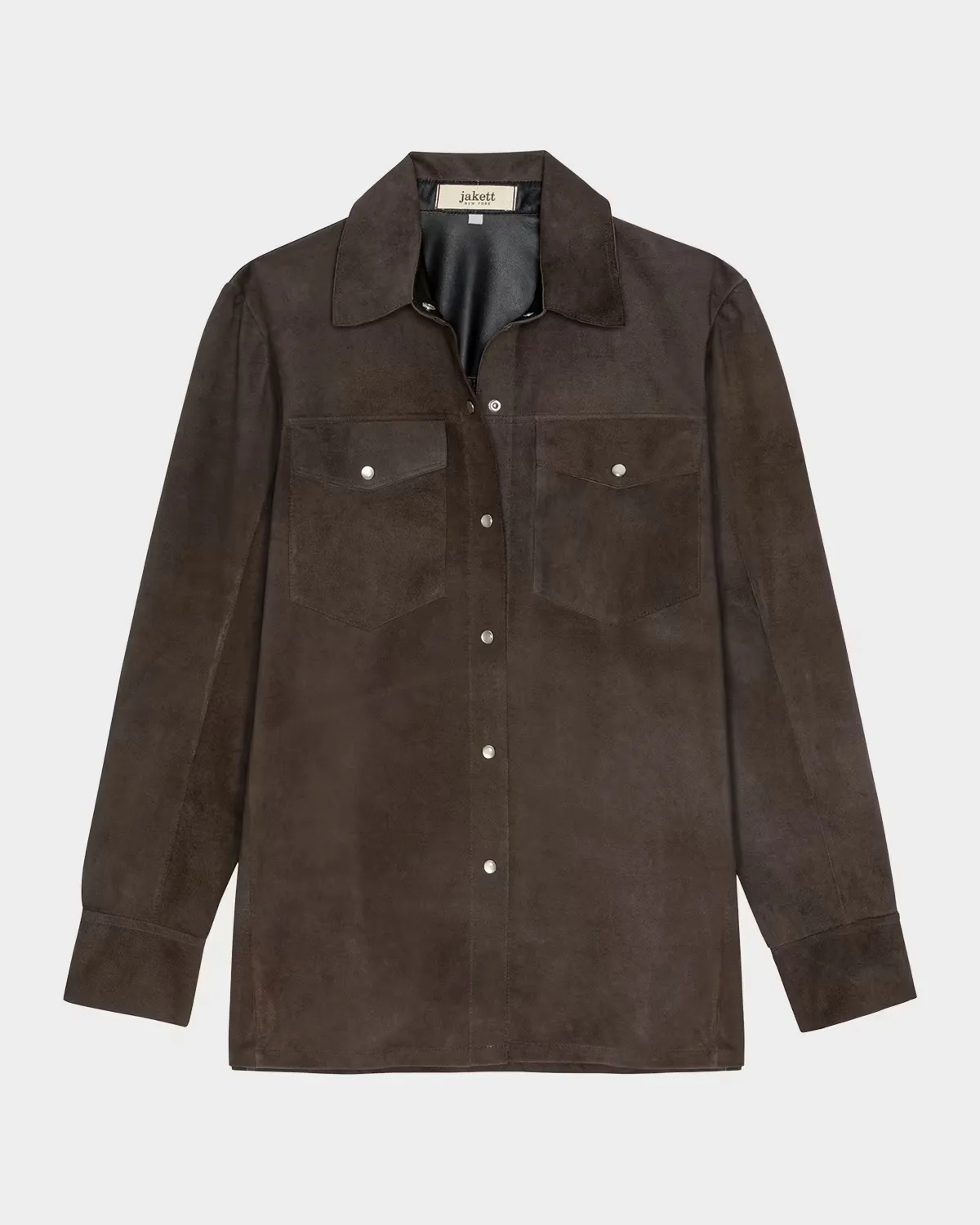 Dean Suede Flap-Pocket Shirt by Rails