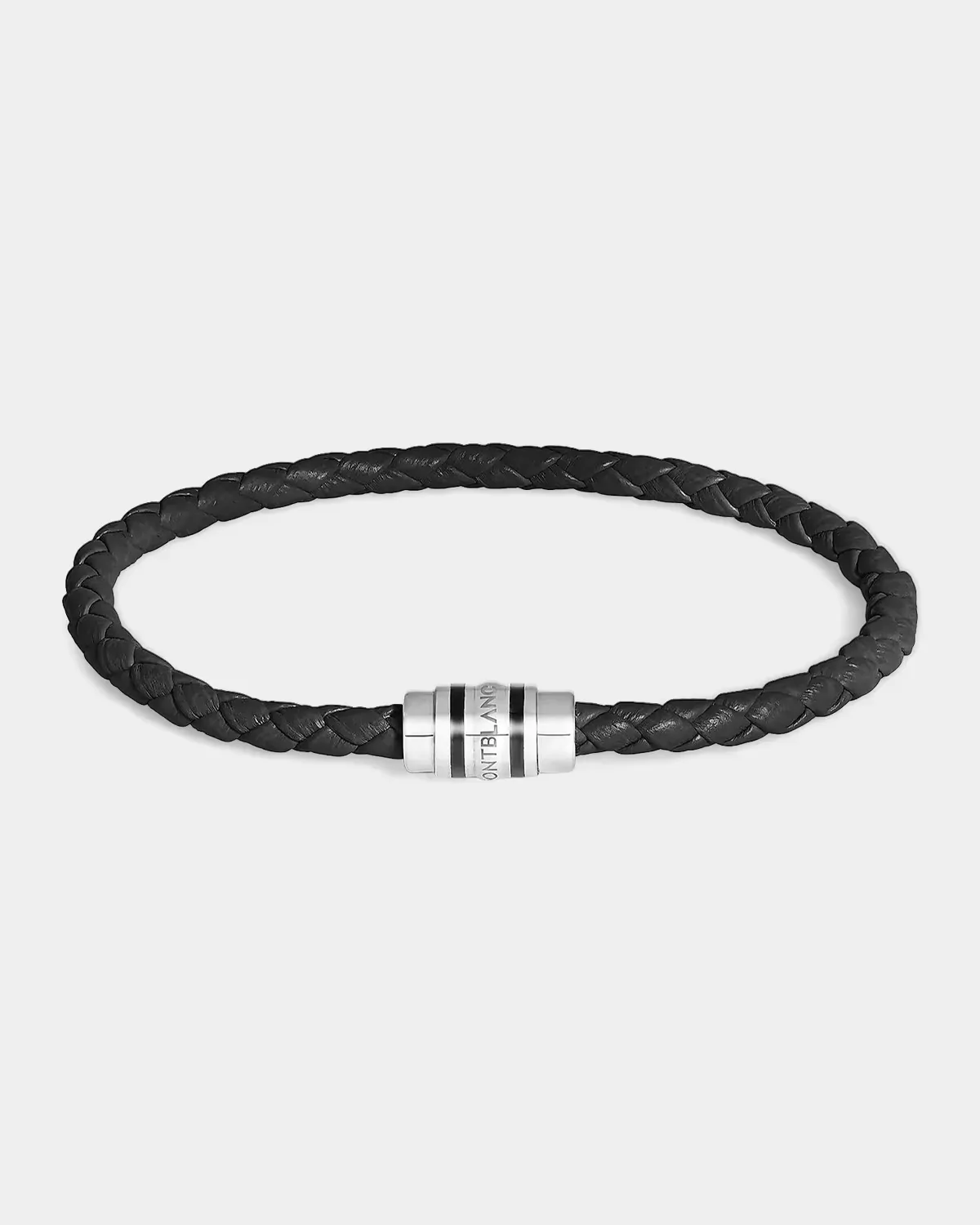 3 Rings Braided Leather Bracelet