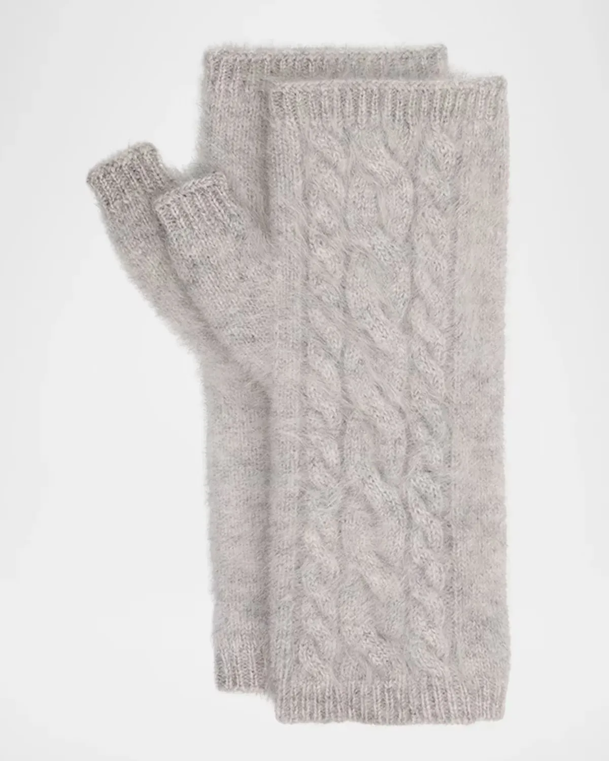 Cashmere Cable-Knit Arm Warmers by Sofia Cashmere