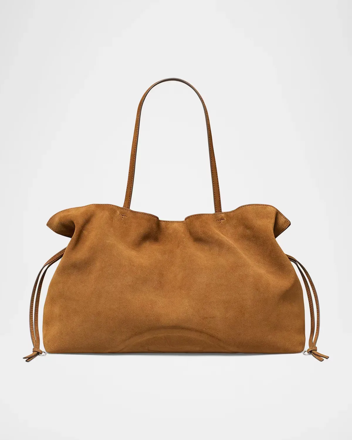 Elle Suede Drawstring Shoulder Bag by Tory Burch