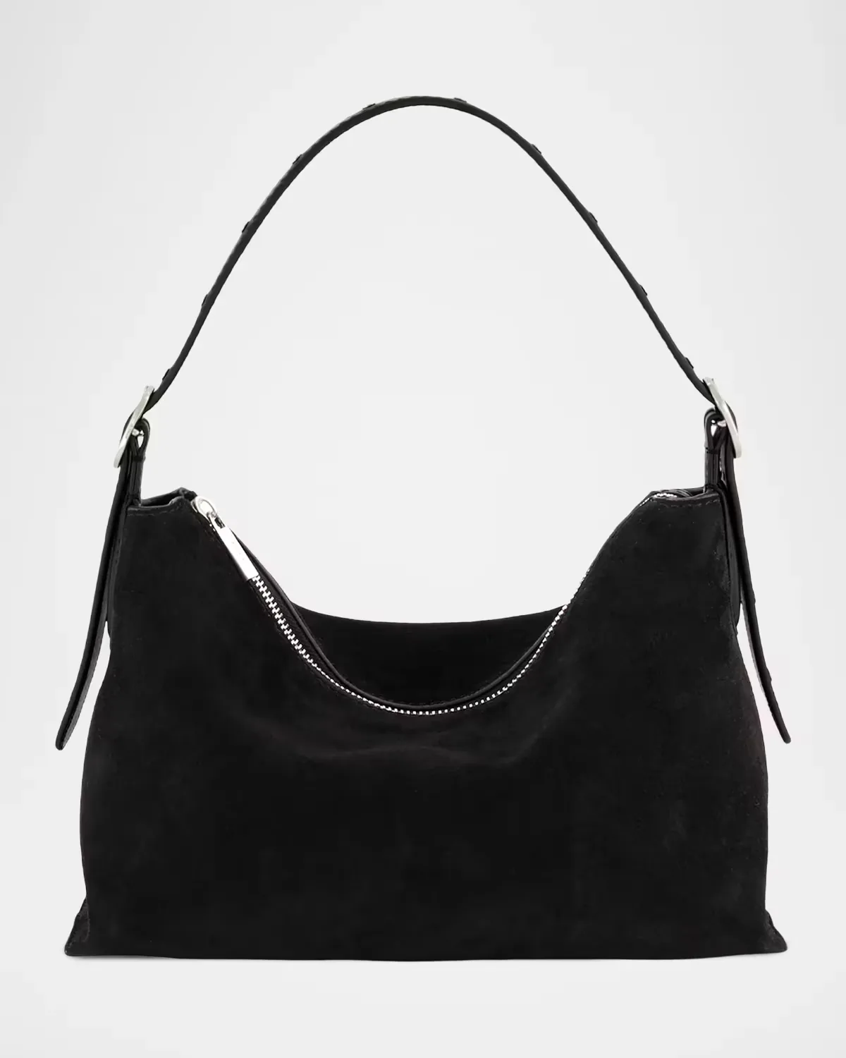 Vivian Studded Suede Shoulder Bag