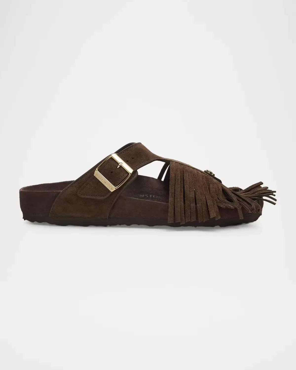 ETRO x Birkenstock Suede Fringe Sandals