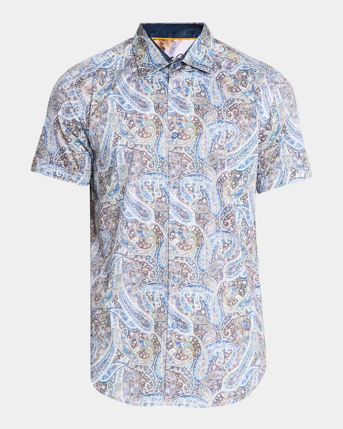 Melrose Paisley Stretch Cotton Shirt