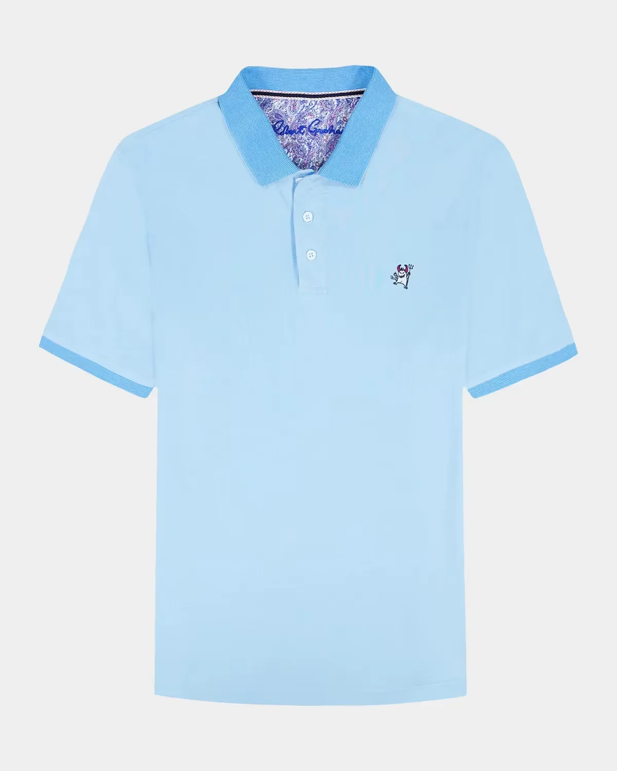 Devil Knit Polo Shirt by Robert Graham