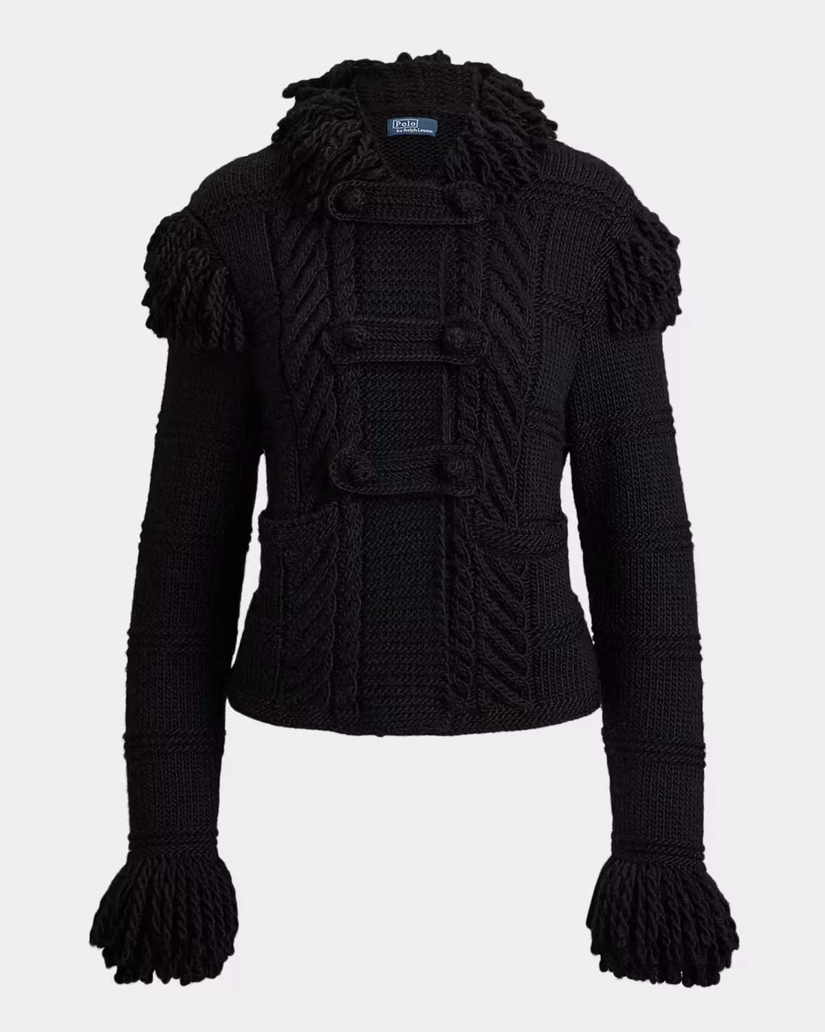 Cable-Knit Wool Cardigan by Ralph Lauren