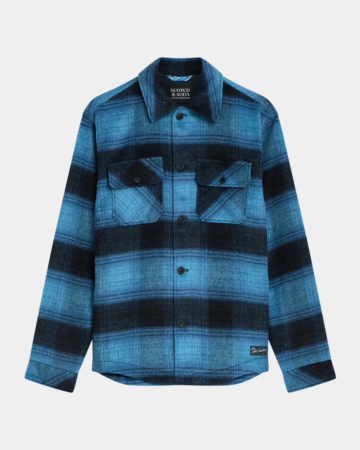 Plaid Wool-Blend Shirt by Scotch & Soda