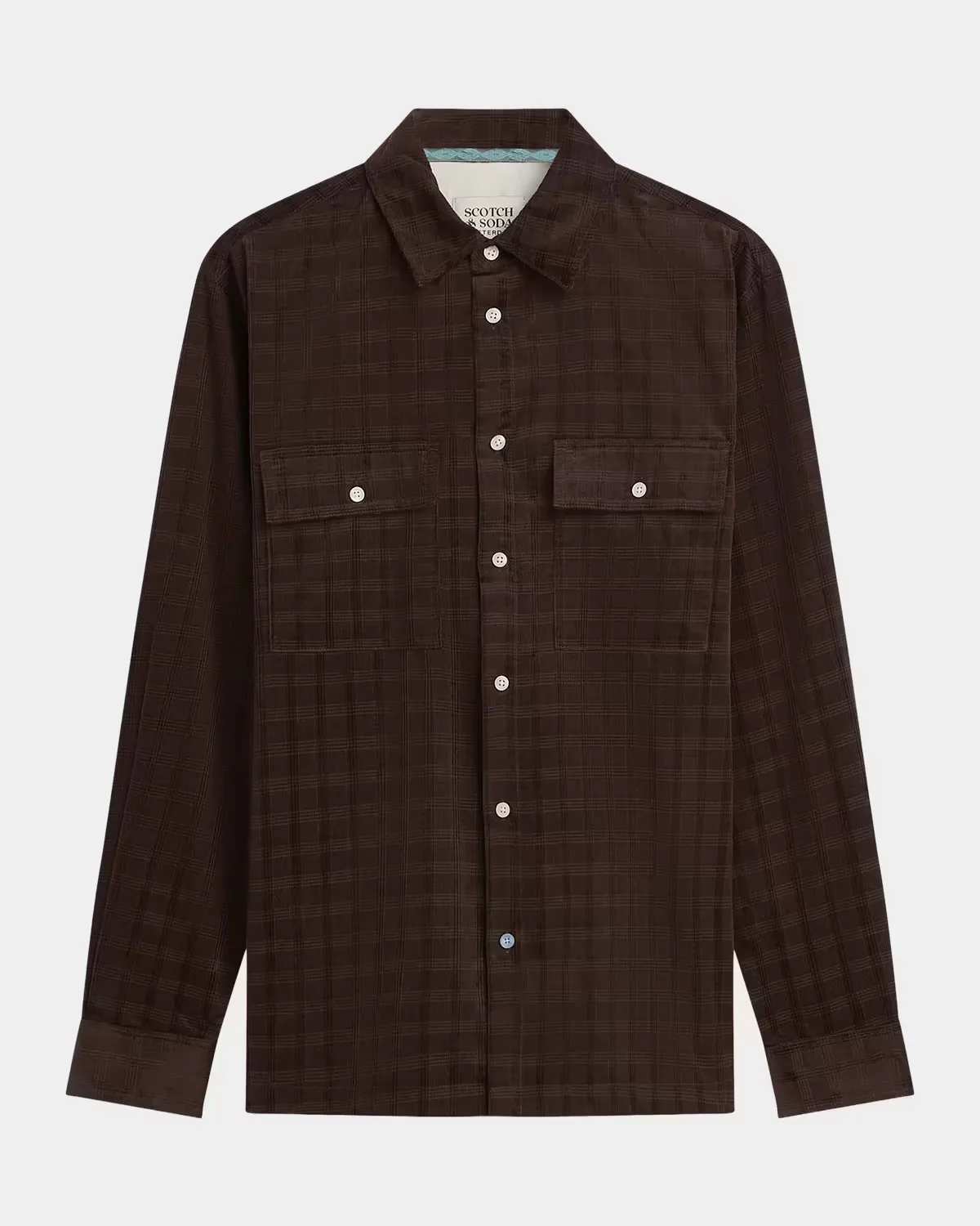 Check Corduroy Shirt by Scotch & Soda