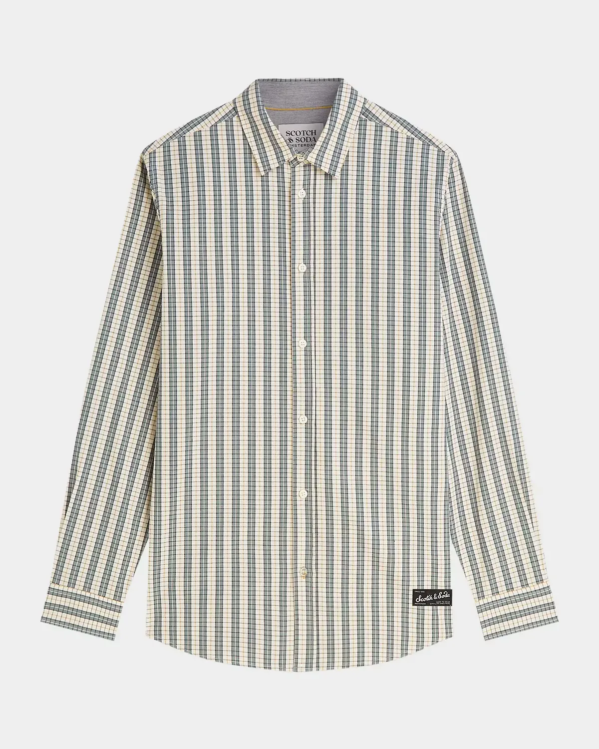 Checked Cotton Shirt by Scotch & Soda