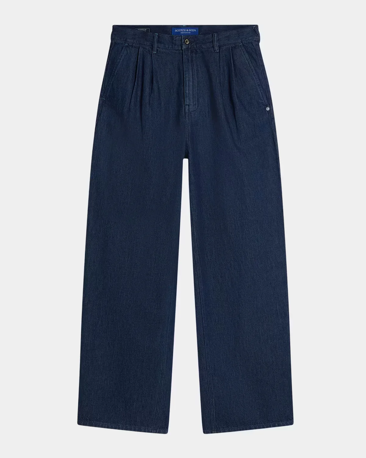 Pleated Wide-Leg Jeans by Scotch & Soda
