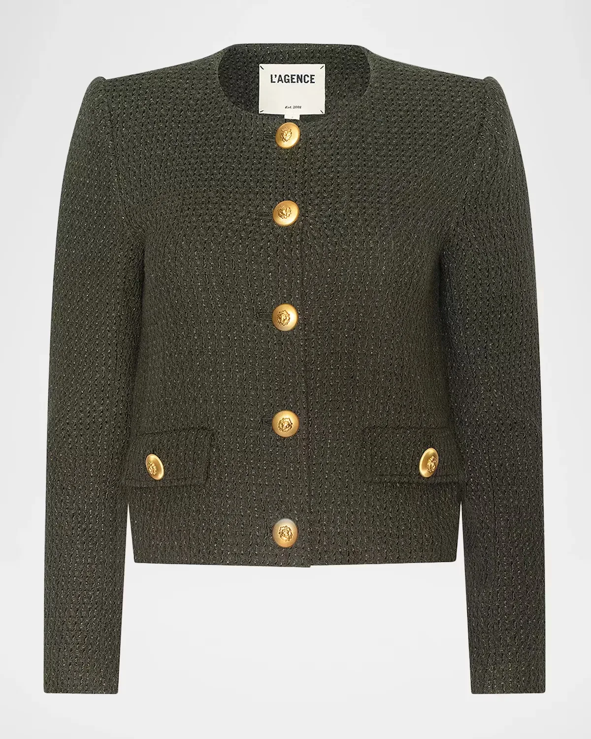 Zell Collarless Jacket